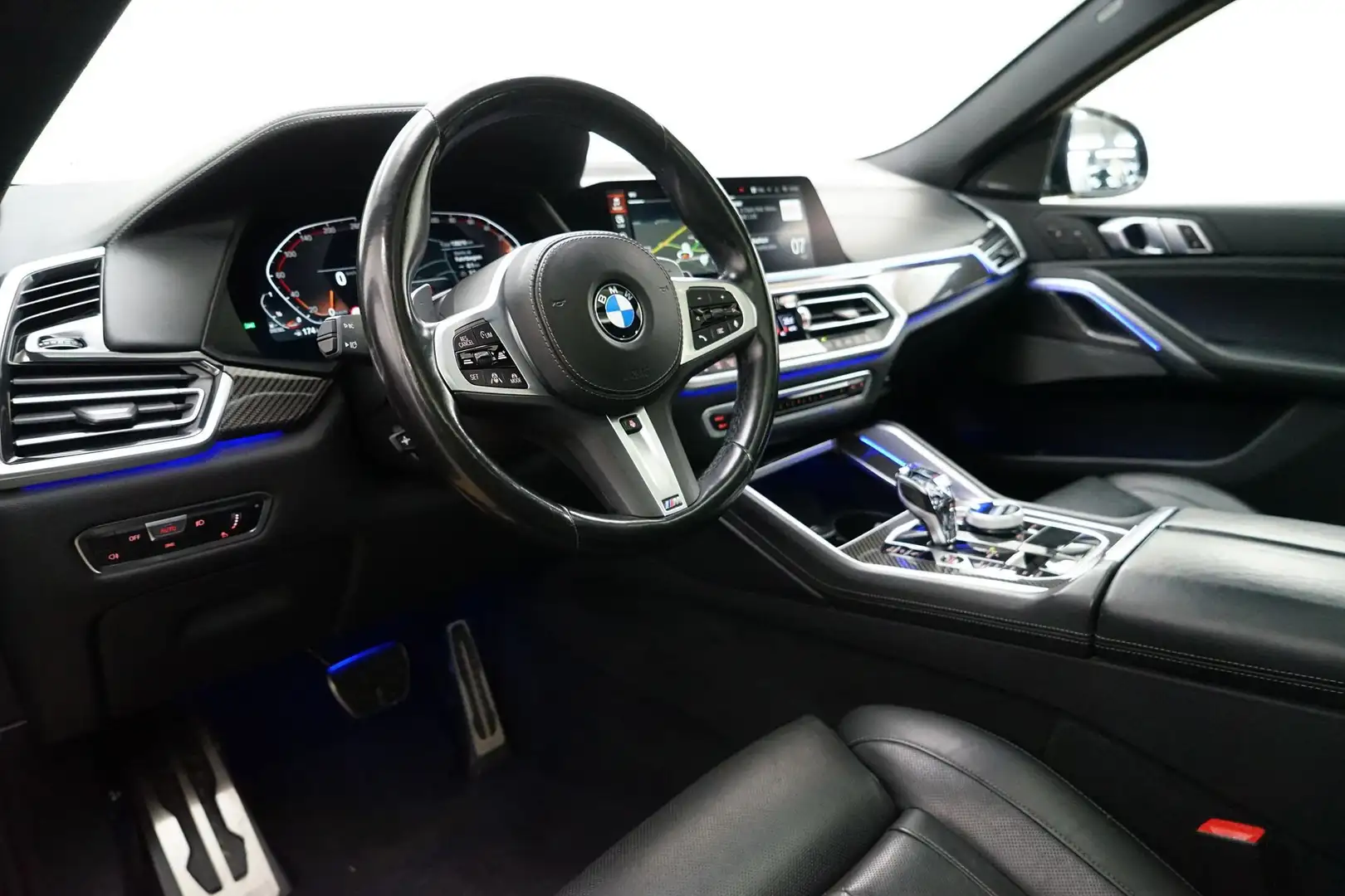 BMW X6 xDrive40d [M Sport, Laser, Standhz., AHK] Zwart - 2
