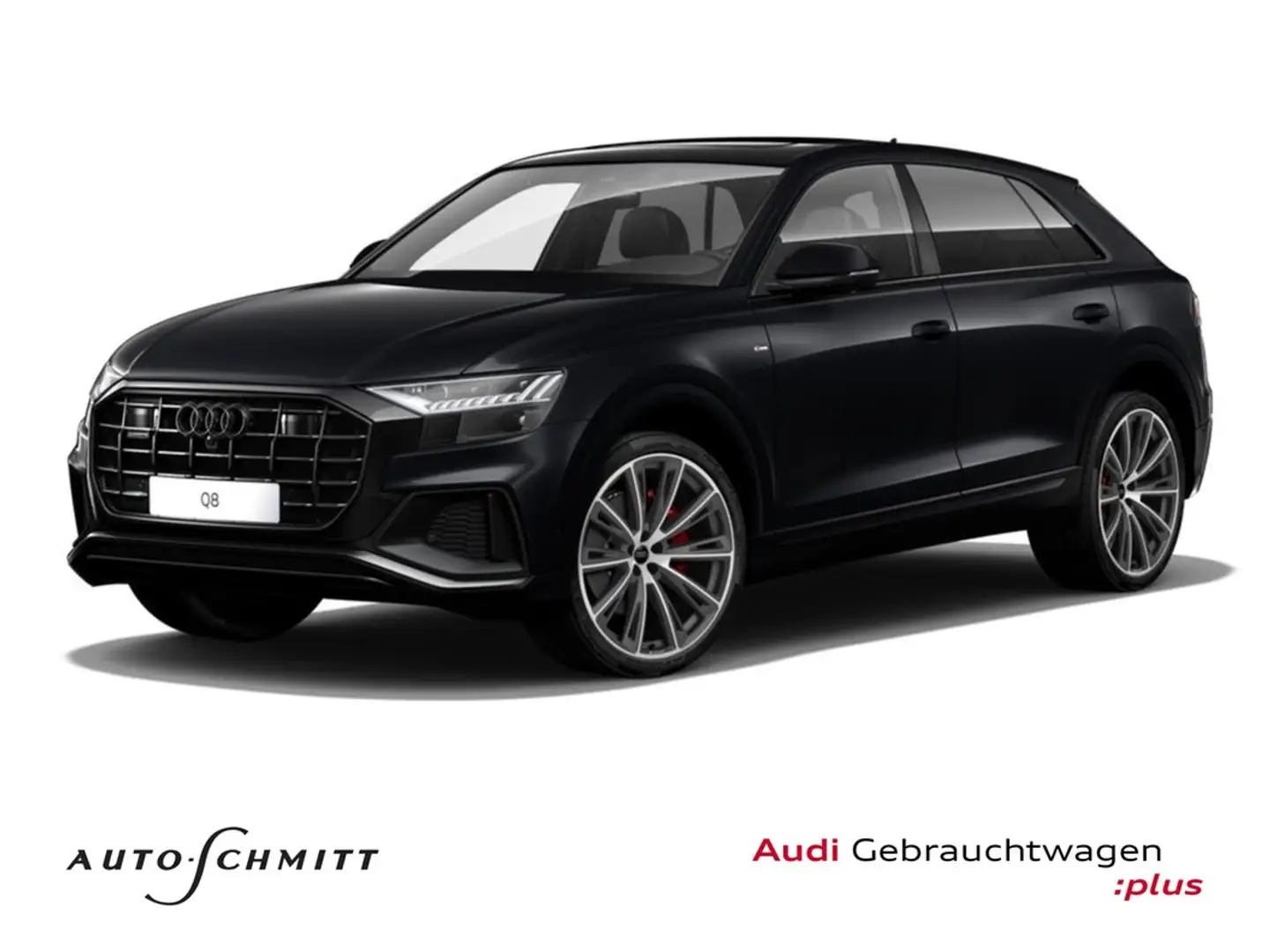Audi Q8 50 TDI quattro HD Matrix Pano ACC Leder HeadUp Schwarz - 1