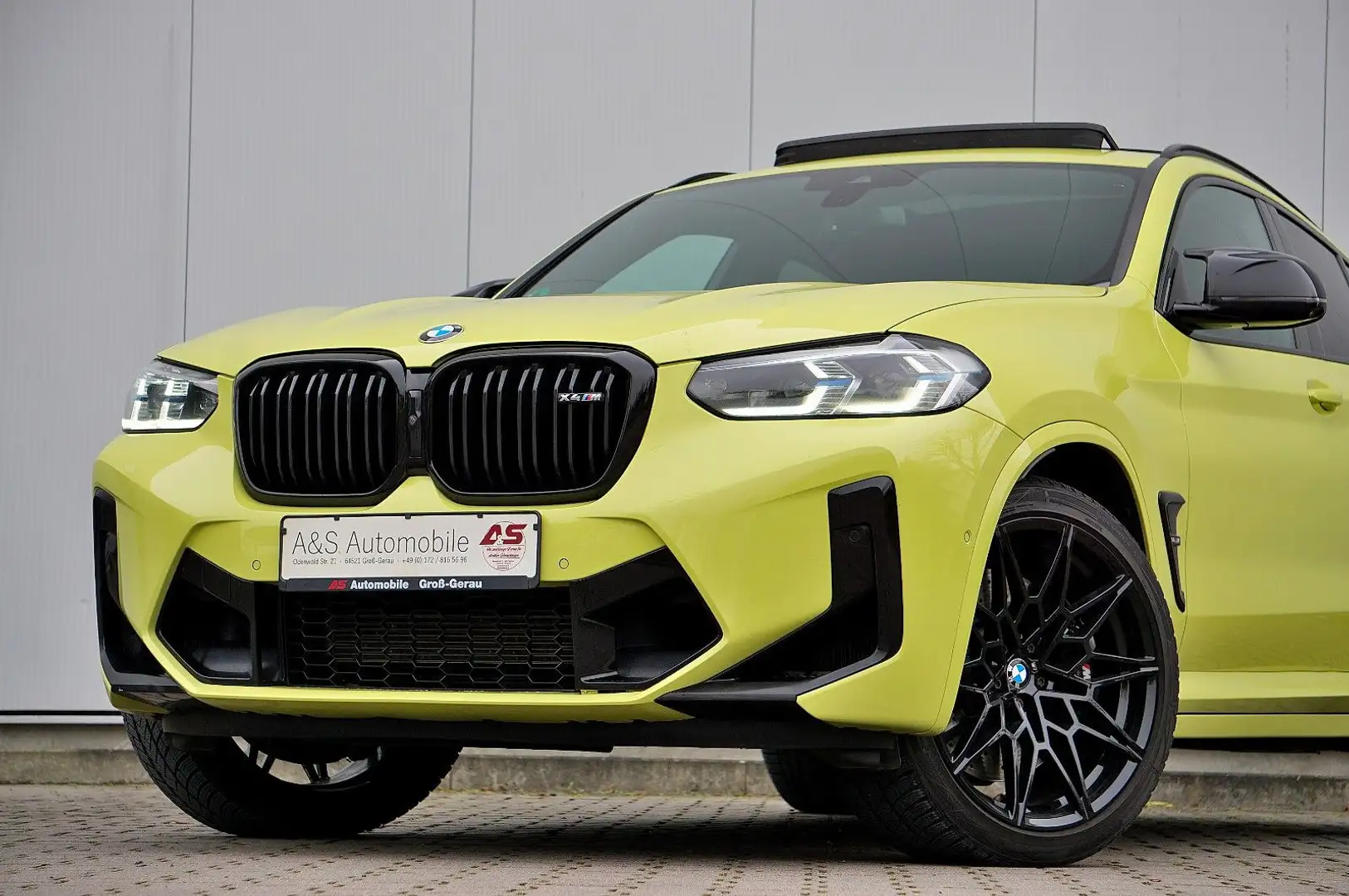 BMW X4 M Competition LCI *UNFALLFREI *SAO PAOLO GELB Gelb - 1