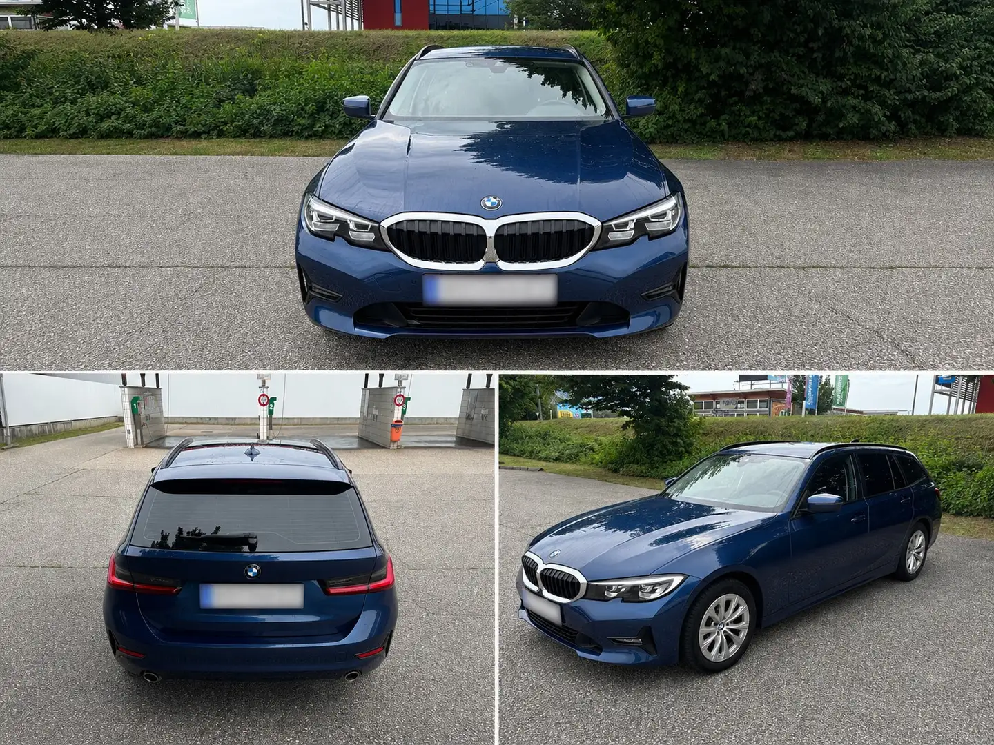 BMW 318 318d Touring Aut. Blau - 1