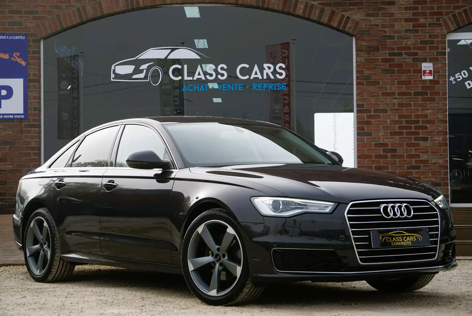 Audi A6 1.8 TFSI ultra S BOITE-AUTO TVA/BTW XENON CAM-GPS Negro - 2