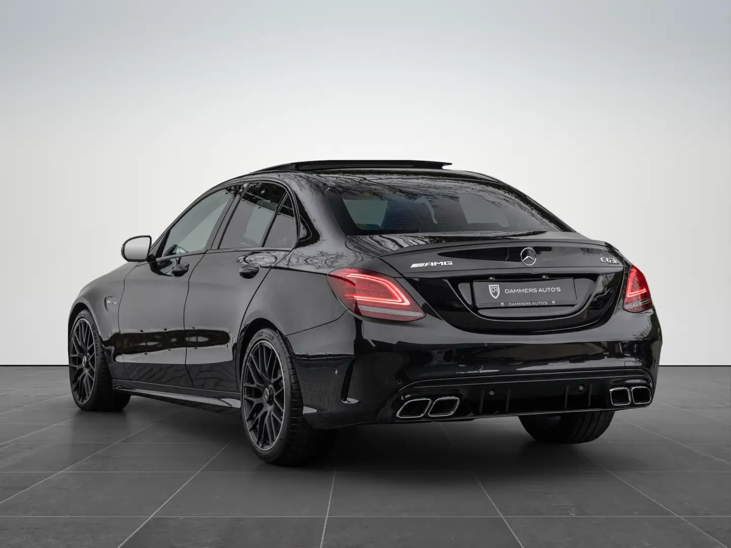 Mercedes-Benz C 63 AMG S 510pk Pano Keramisch Performance stoelen Burmest Zwart - 2