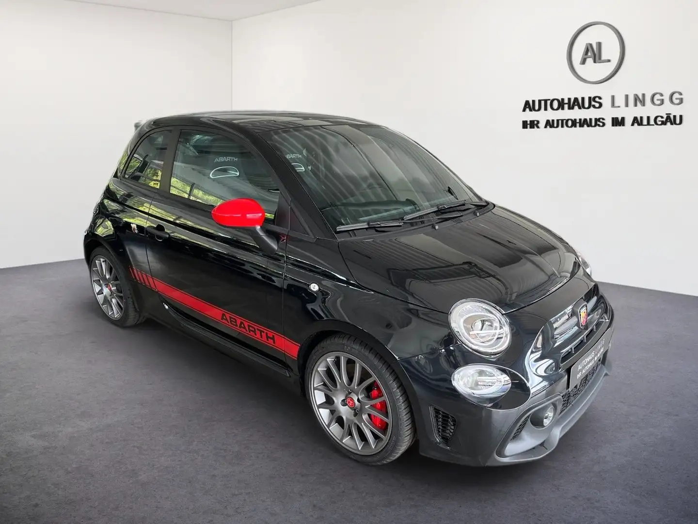 Abarth 695 TURISMO 1.4 180 PS/PANO-DACH/LEDER/RED PA/ Negro - 2