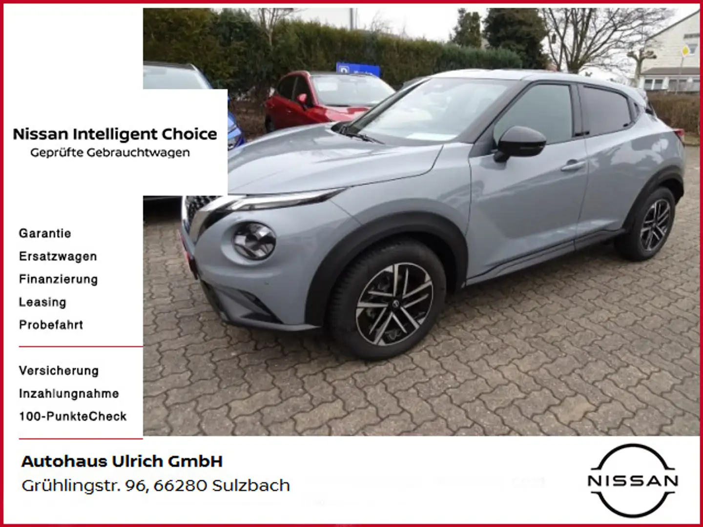 Nissan Juke 1.0 DIG-T N-Connecta Navigation Winterpaket Grau - 1
