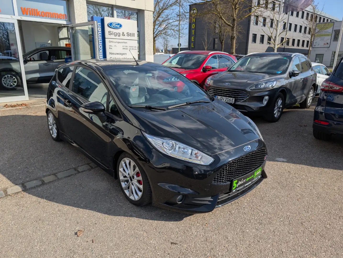 Ford Fiesta ST NAV*KLIMAAUT*RECARO*SHZ*CAM*PERFORMANCE Nero - 2