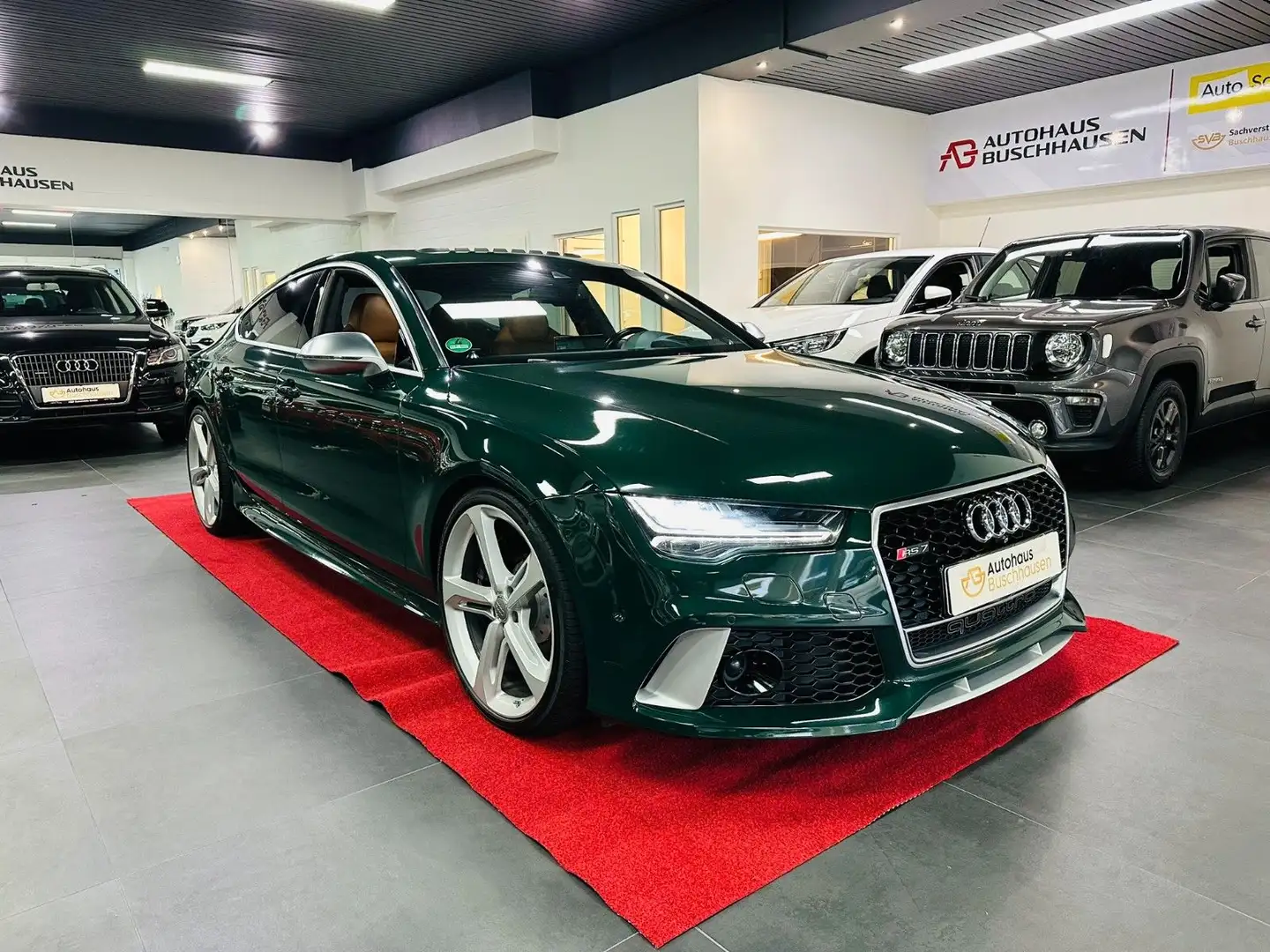 Audi RS7 Sportback 4.0TFSI quattro*Topzsdt*Topausst. Grün - 2