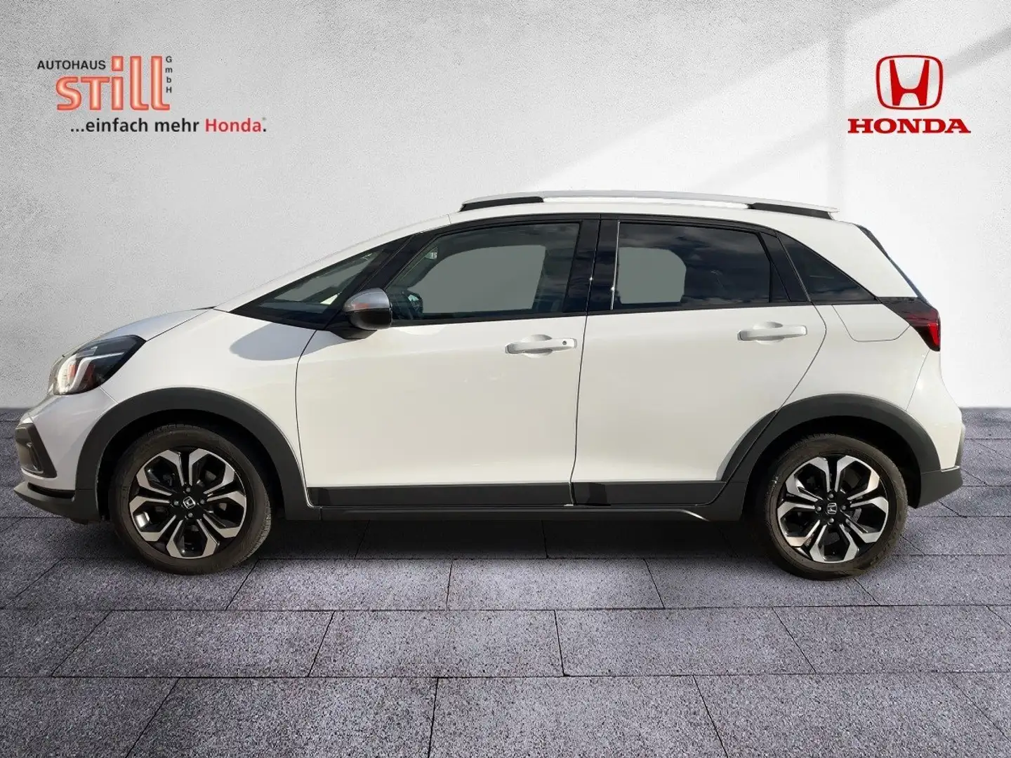 Honda Jazz 1.5 i-MMD Crosstar Executive ACC+LED+Navi Weiß - 2