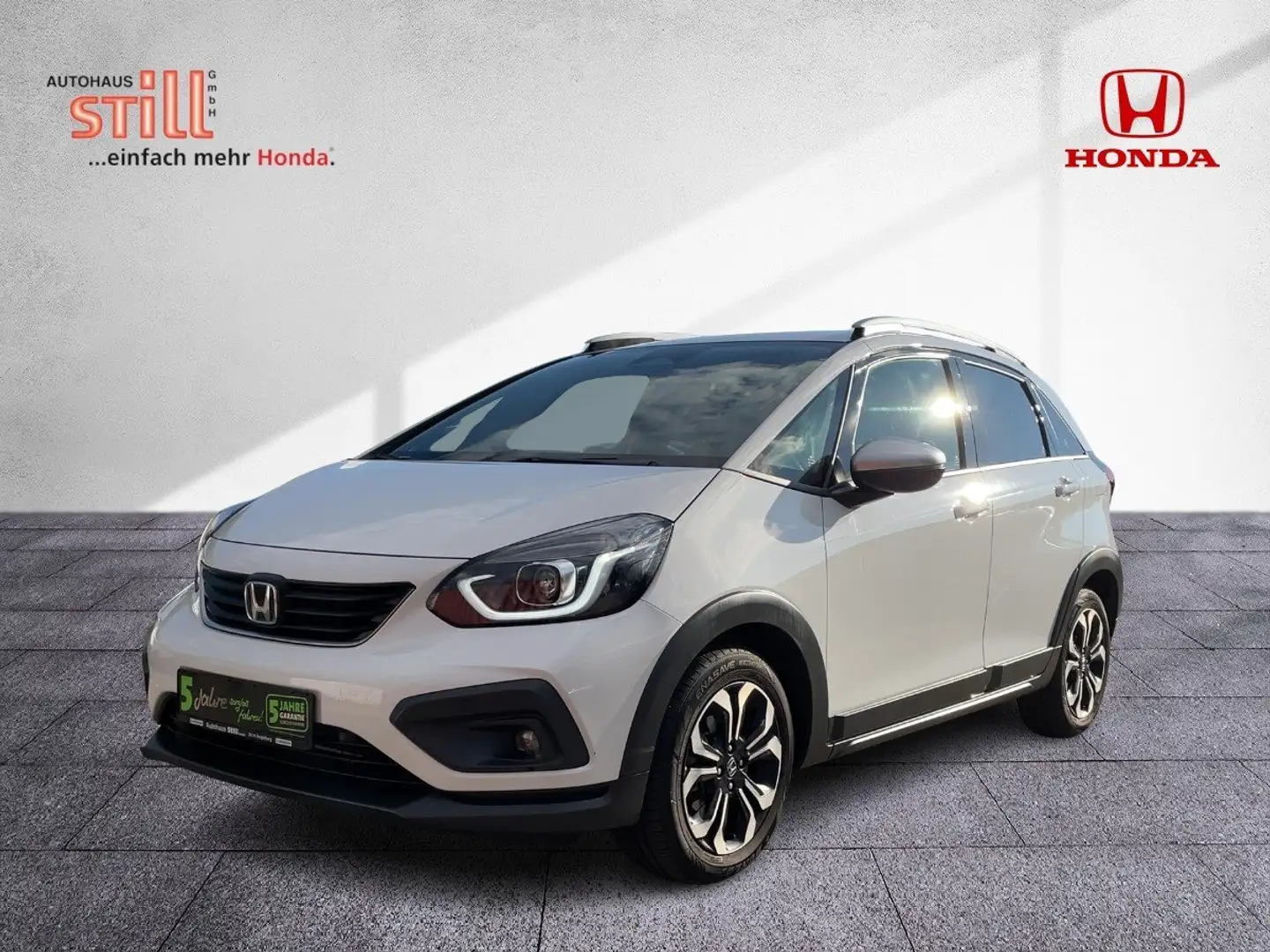 Honda Jazz 1.5 i-MMD Crosstar Executive ACC+LED+Navi Weiß - 1