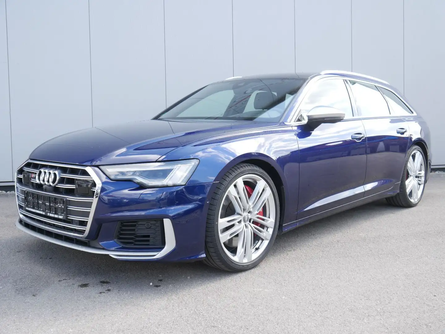 Audi S6 Avant 3.0 TDI Quattro MATRIX/PANO/STHZ/AHK Blau - 1