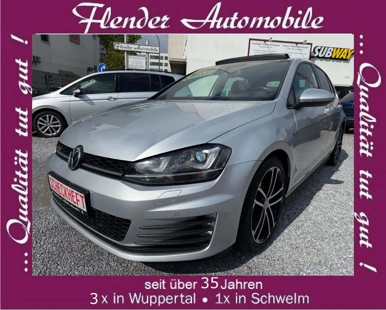 Volkswagen Golf VII GTD "Sport & Sound" Pano/Standheizung Argent - 1