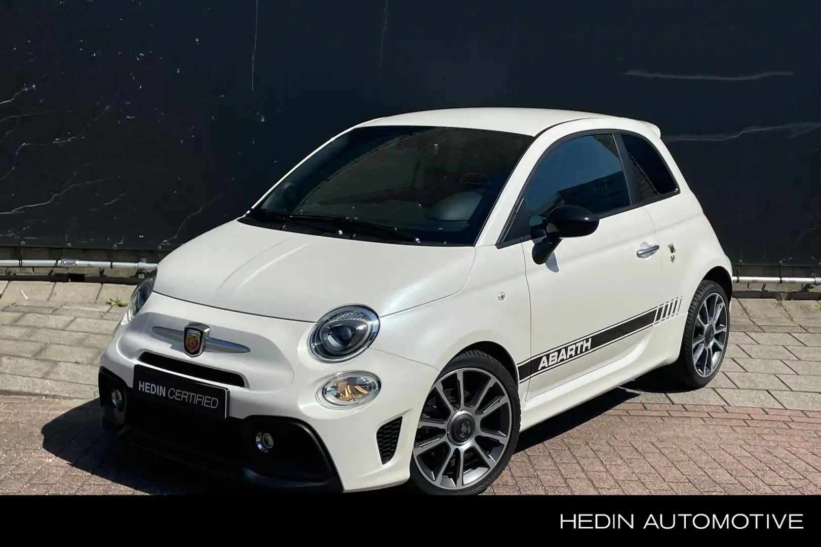 Fiat 500 Abarth 1.4 T-Jet Turismo | 165 PK | Navi | Lederen Bekled White - 1