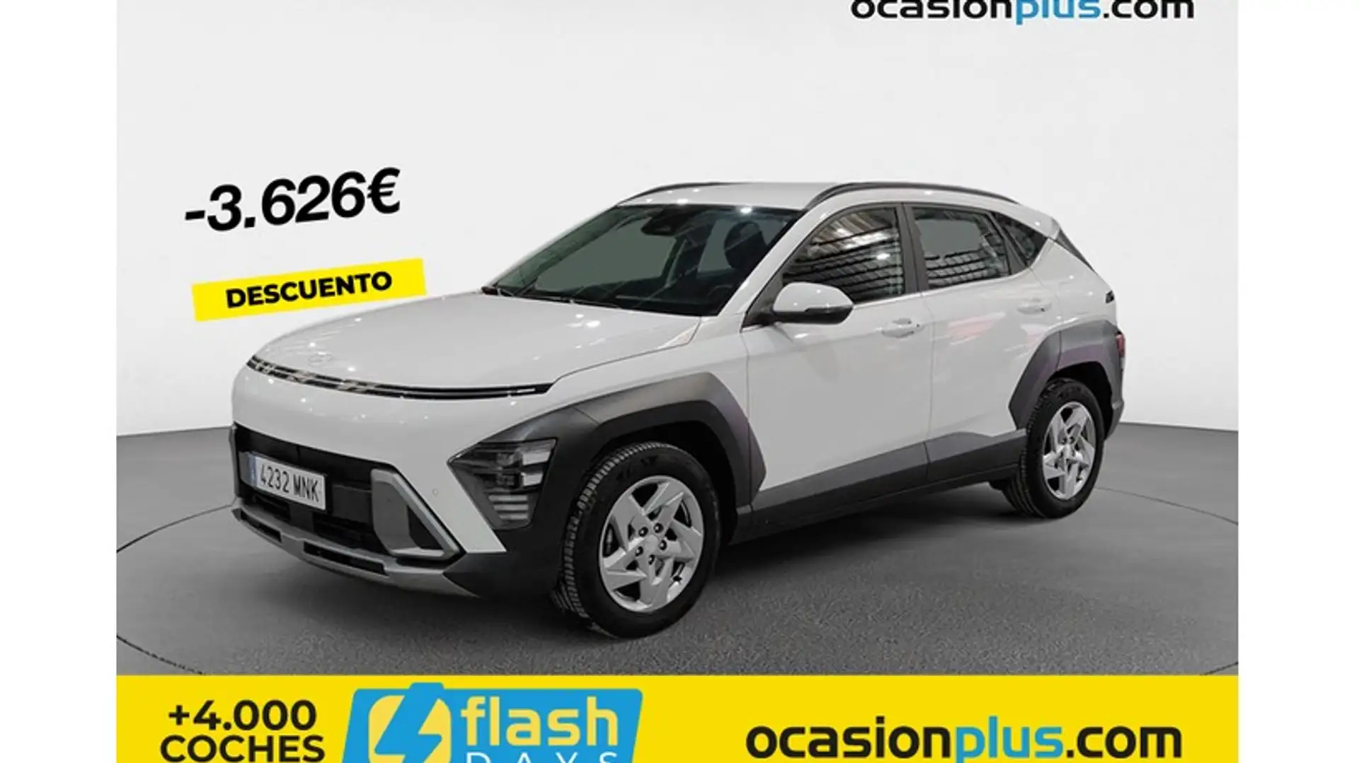 Hyundai KONA 1.0 TGDI Flexx 4x2 Blanco - 1