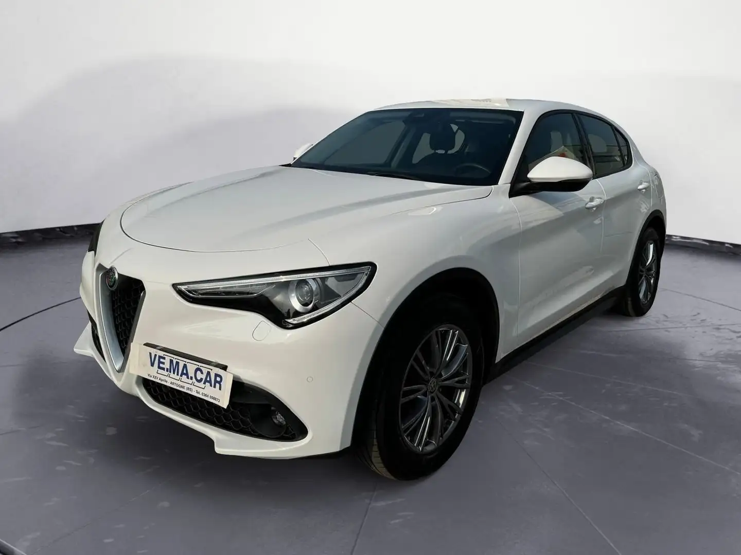 Alfa Romeo Stelvio Stelvio 2.2 Td 190 CV AT8 Q4 Business Bianco - 1