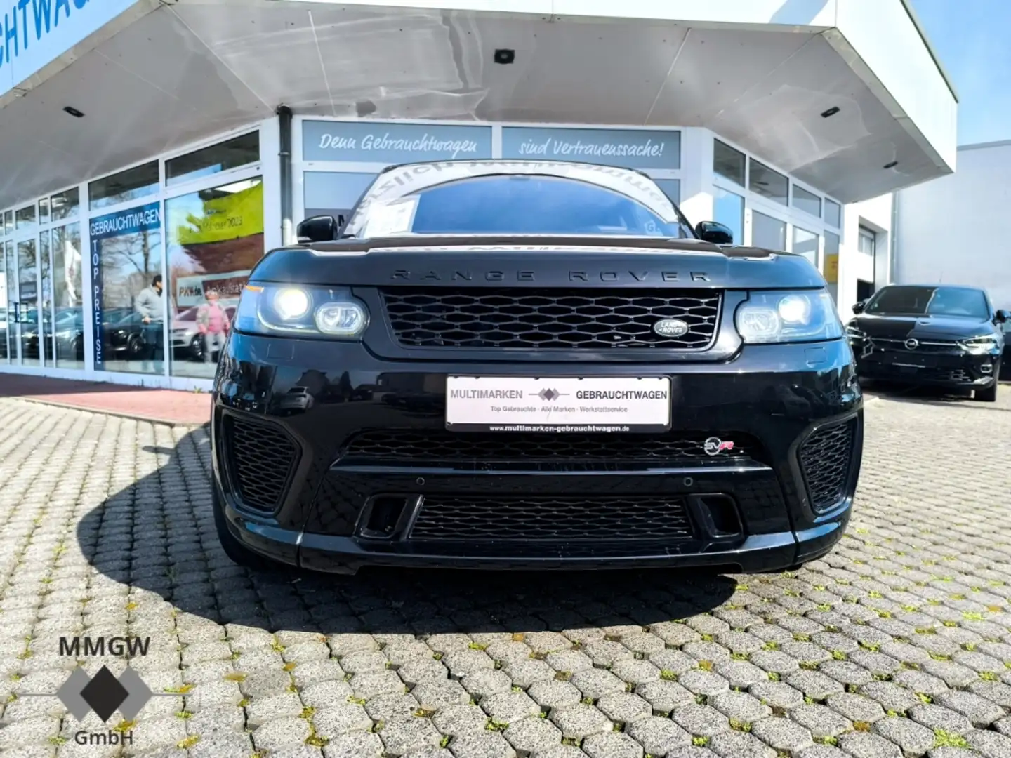 Land Rover Range Rover Sport SVR 5.0 HUD/Luft/Niveau/Pano/Navi Schwarz - 2