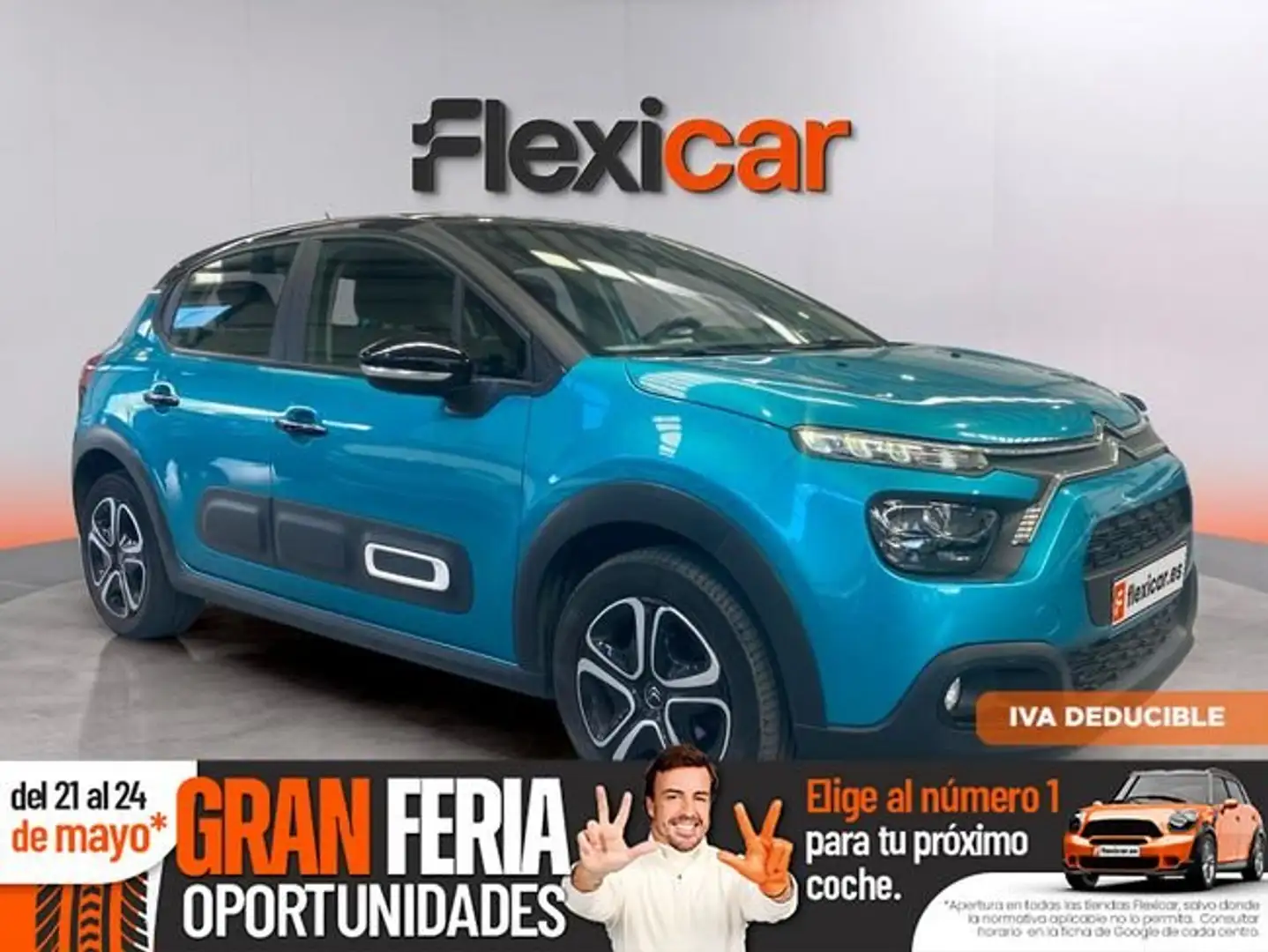 Citroen C3 PureTech 60KW (83CV) Feel Pack Azul - 1