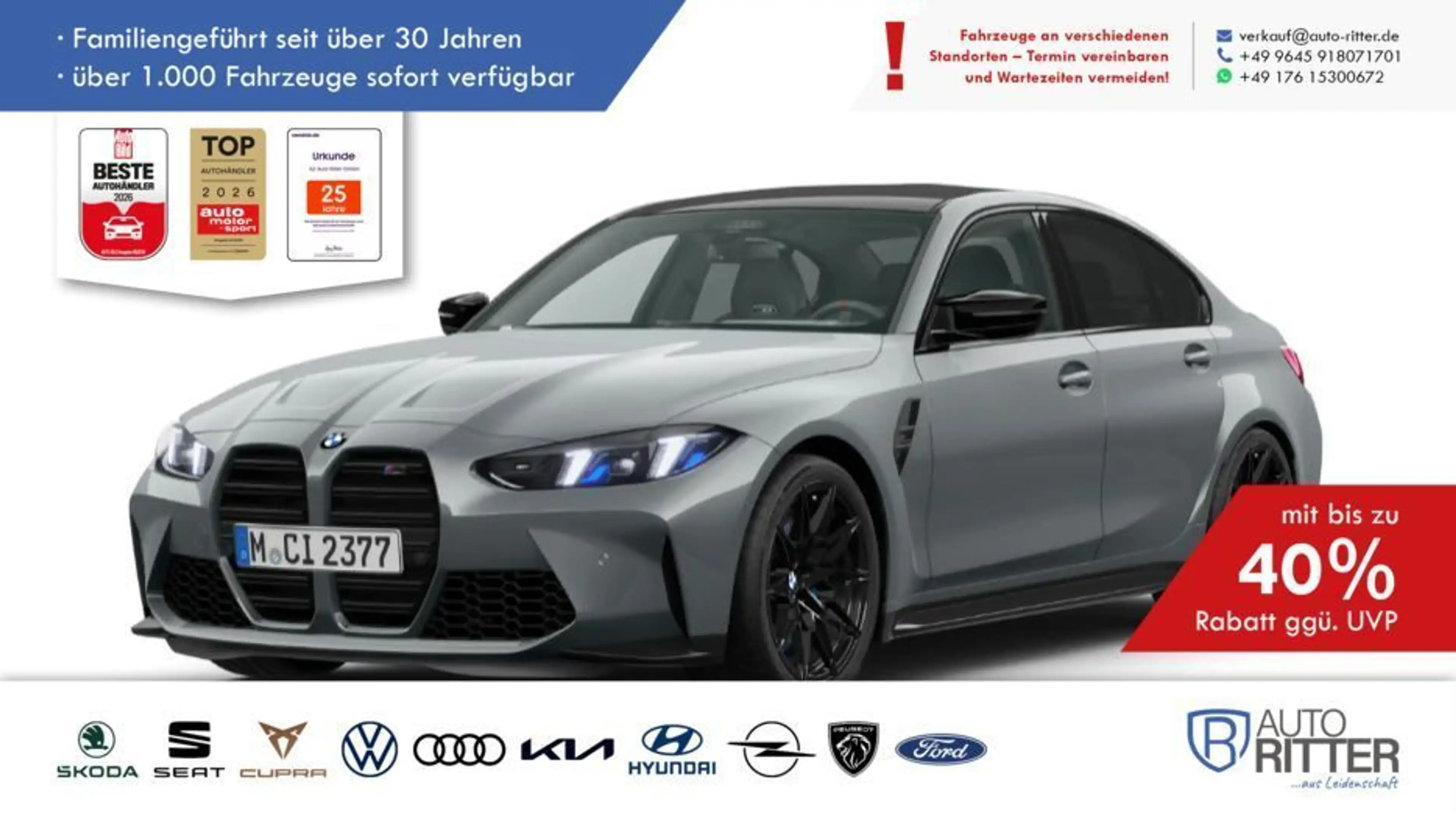 BMW M3 Competition ACC|HuD|RFK|Matrix|LED|Navi|Ca...