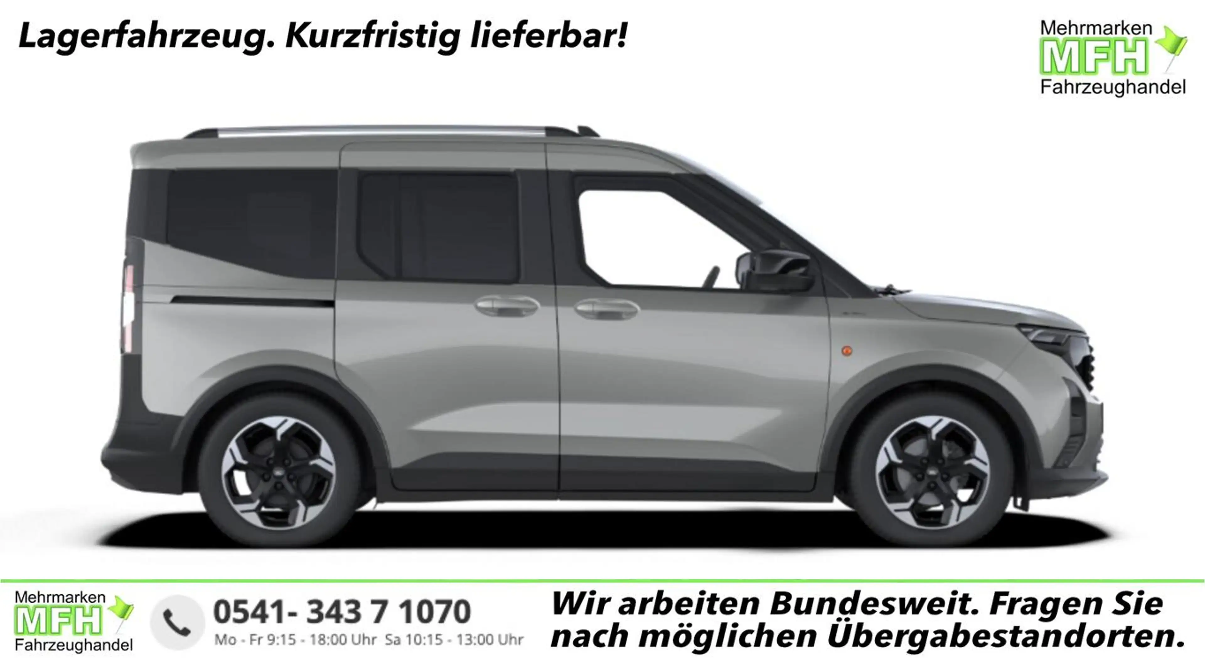 Ford Tourneo Courier Active Aut WinterP ACC Nav Kam 92 kW (125 PS), ...