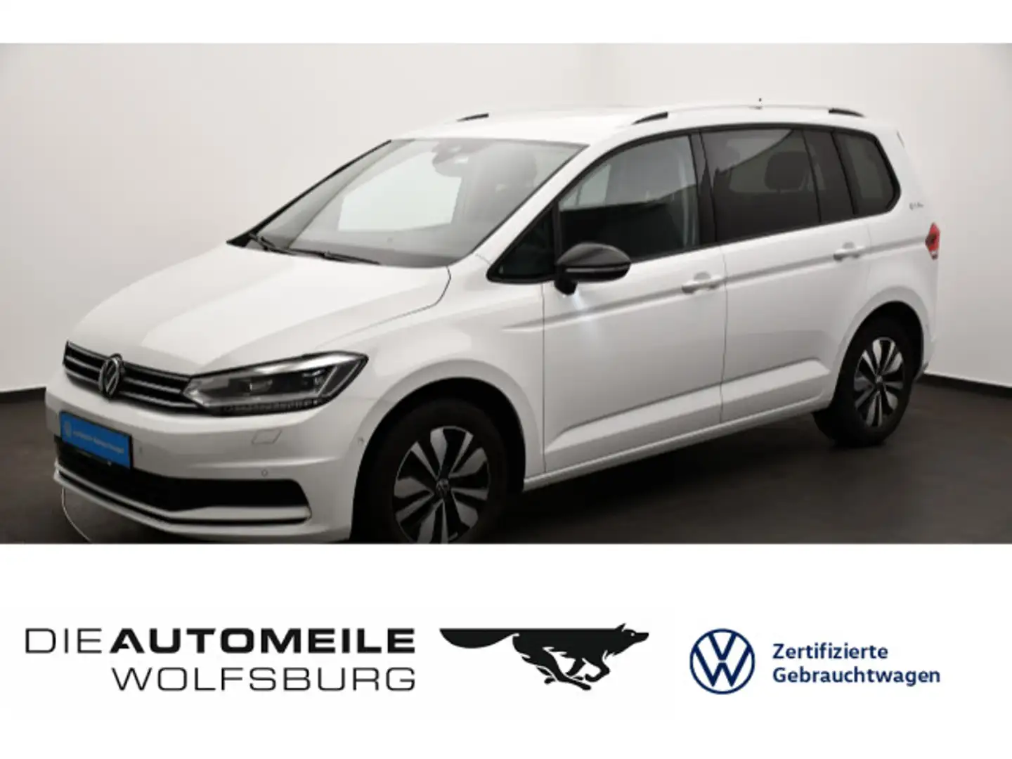 Volkswagen Touran 1.5 TSI DSG Comfortline Matrix/ACC/LED/AH Weiß - 1