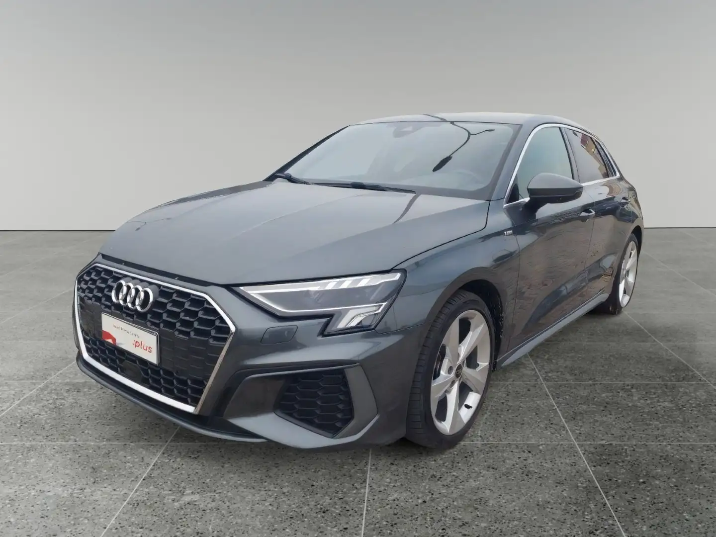 Audi A3 SPB 35 TDI S tronic S line edition Grijs - 1