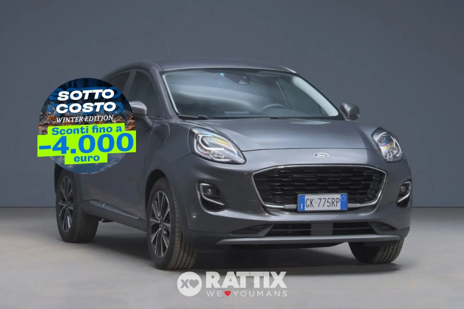 Ford Puma 1.0 Ecoboost Hybrid 125CV Titanium X Grigio - 1