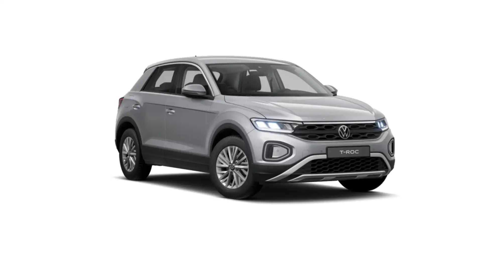 Volkswagen T-Roc 1.0 TSI Business 85kW Plateado - 2