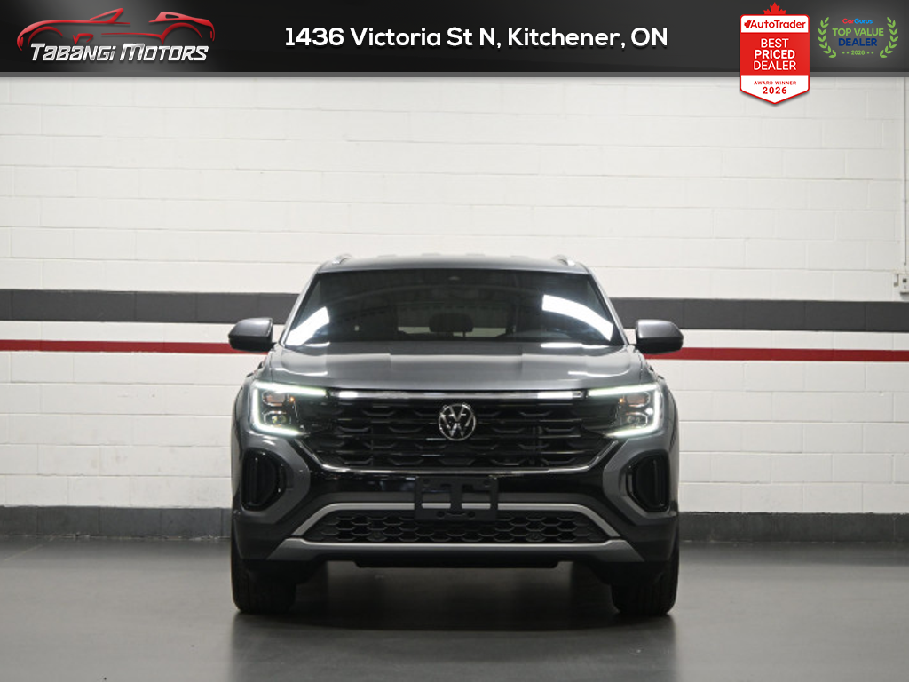 2025 Volkswagen Atlas Cross Sport Comfortline 2.0 TSI Leather Cooled Seats Adaptive Cruise Remote Start