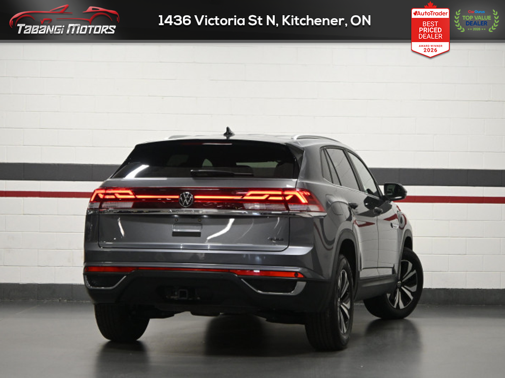 2025 Volkswagen Atlas Cross Sport Comfortline 2.0 TSI Leather Cooled Seats Adaptive Cruise Remote Start