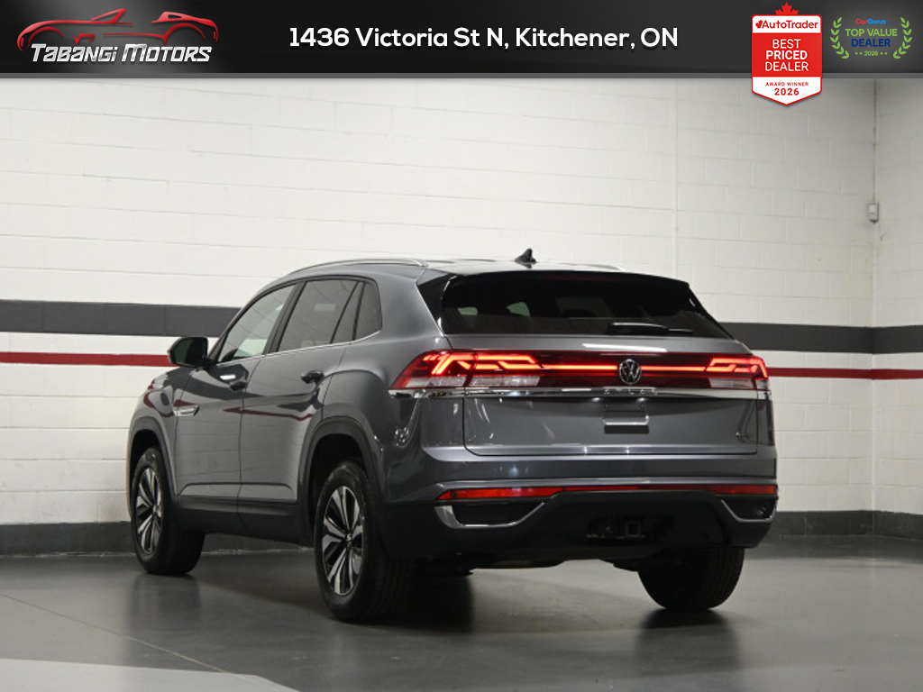 2025 Volkswagen Atlas Cross Sport Comfortline 2.0 TSI Leather Cooled Seats Adaptive Cruise Remote Start