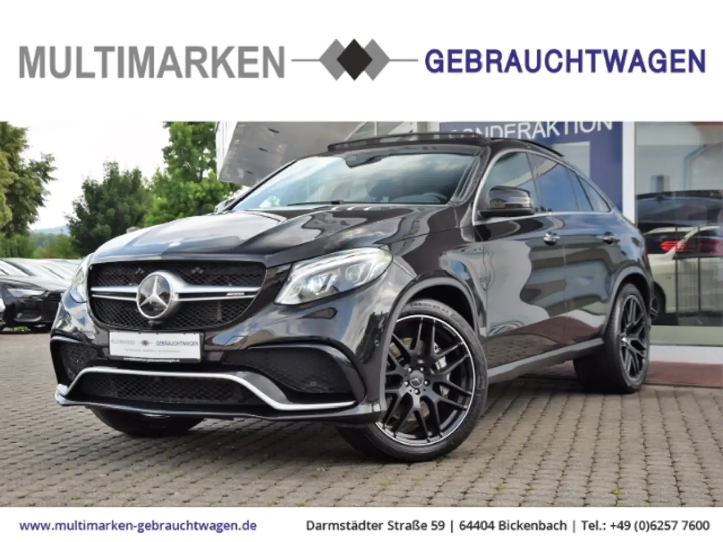 Mercedes-Benz GLE 63 AMG Coupe 4Matic Leder/LED/Navi/StandHZG Black - 1