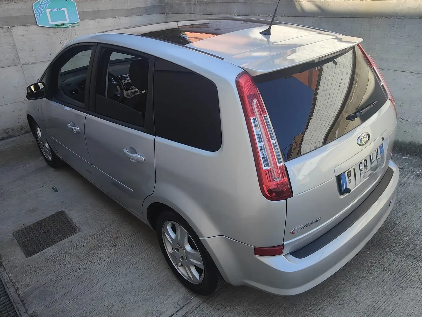 Ford C-Max C-Max I 2007 1.6 tdci Titanium c/esp 110cv dpf Argento - 2