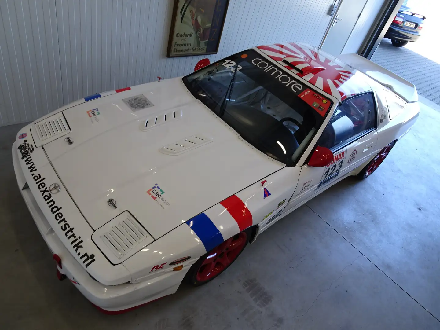 Toyota Supra MK3 3.0 6cil 24 V Turbo groupe N Historic Racer Blanc - 2