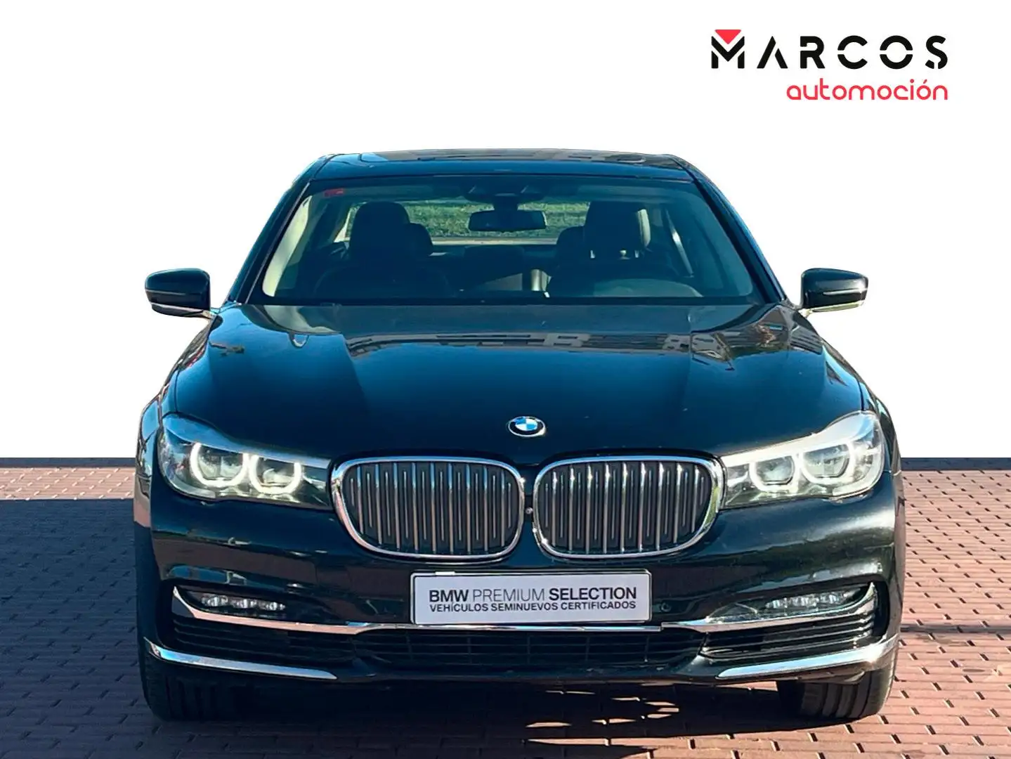 BMW 730 730dA xDrive Zwart - 2