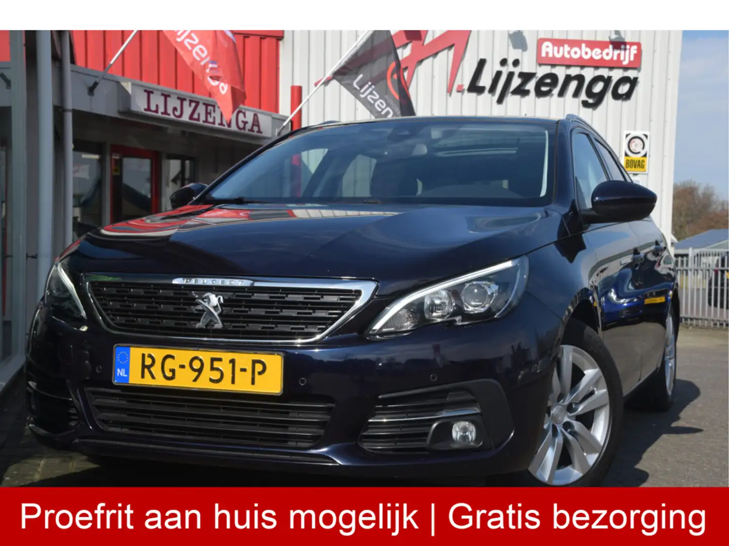 Peugeot 308 SW 1.2 PureTech Blue Lease Executive Carplay | Nav Blauw - 1