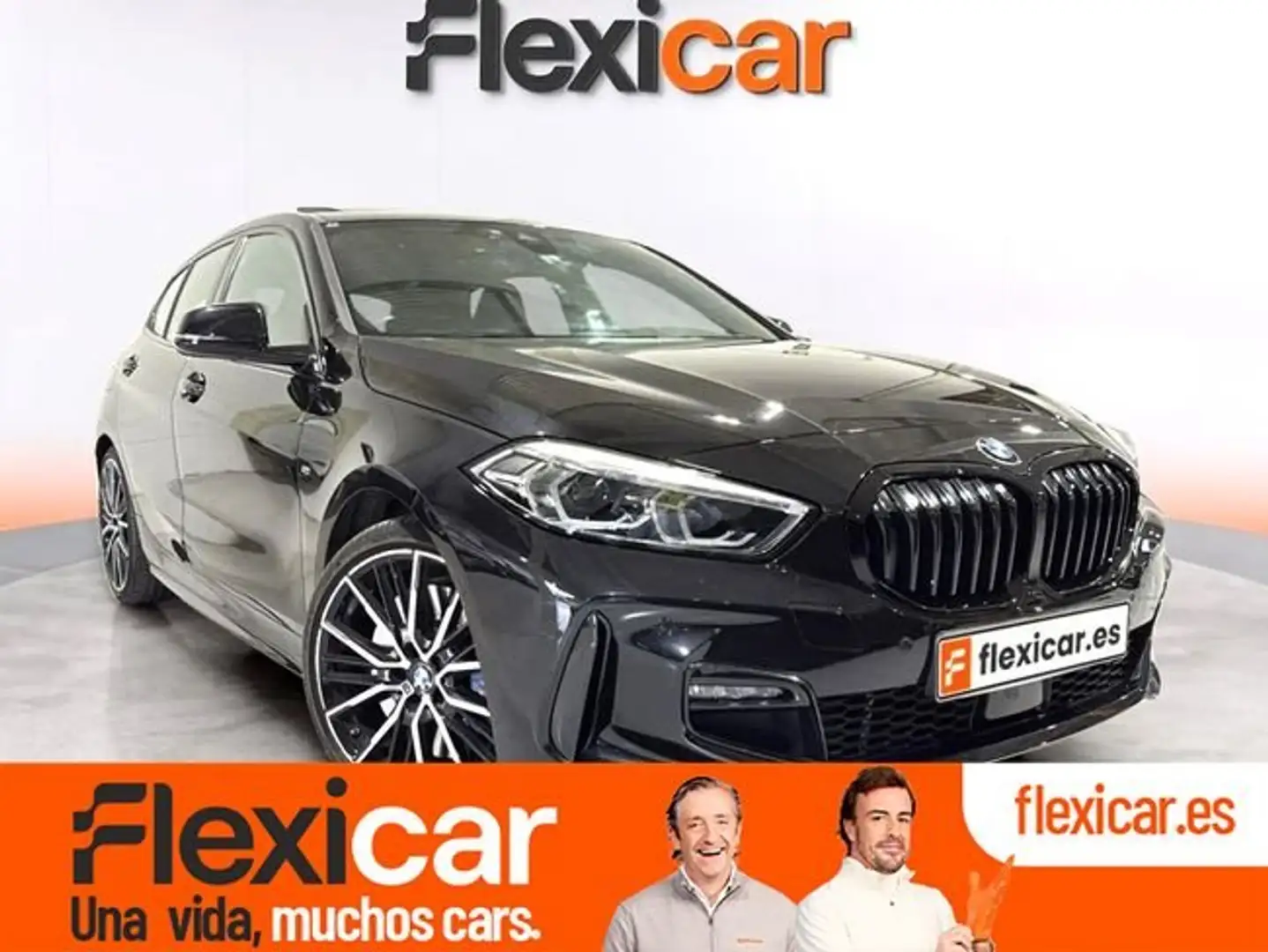 BMW 120 120dA Negro - 1
