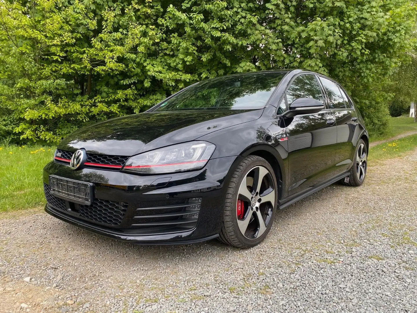 Volkswagen Golf VII GTI Performance BMT*DSG*Pano*Scheckheft Nero - 1