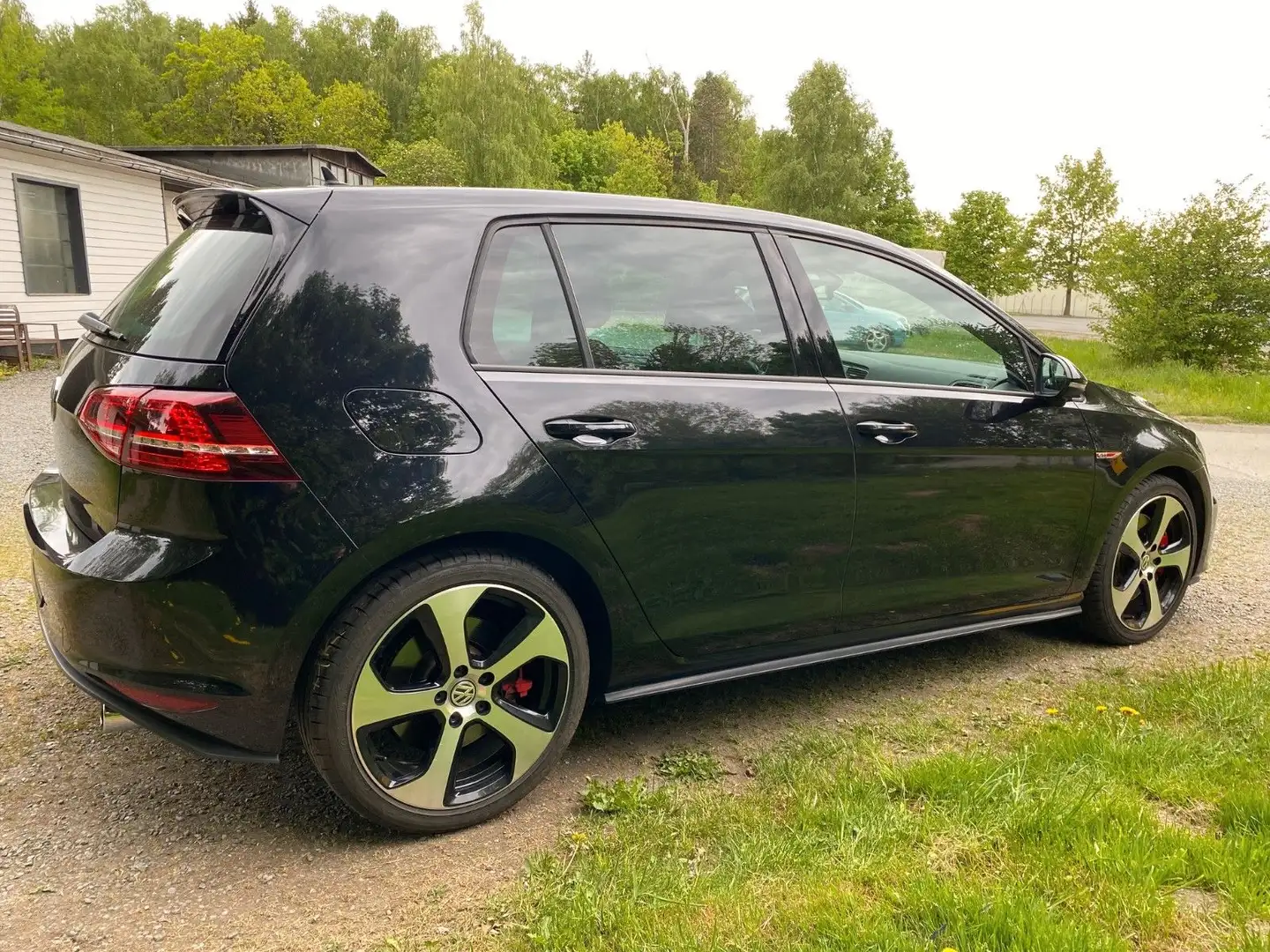 Volkswagen Golf VII GTI Performance BMT*DSG*Pano*Scheckheft Nero - 2