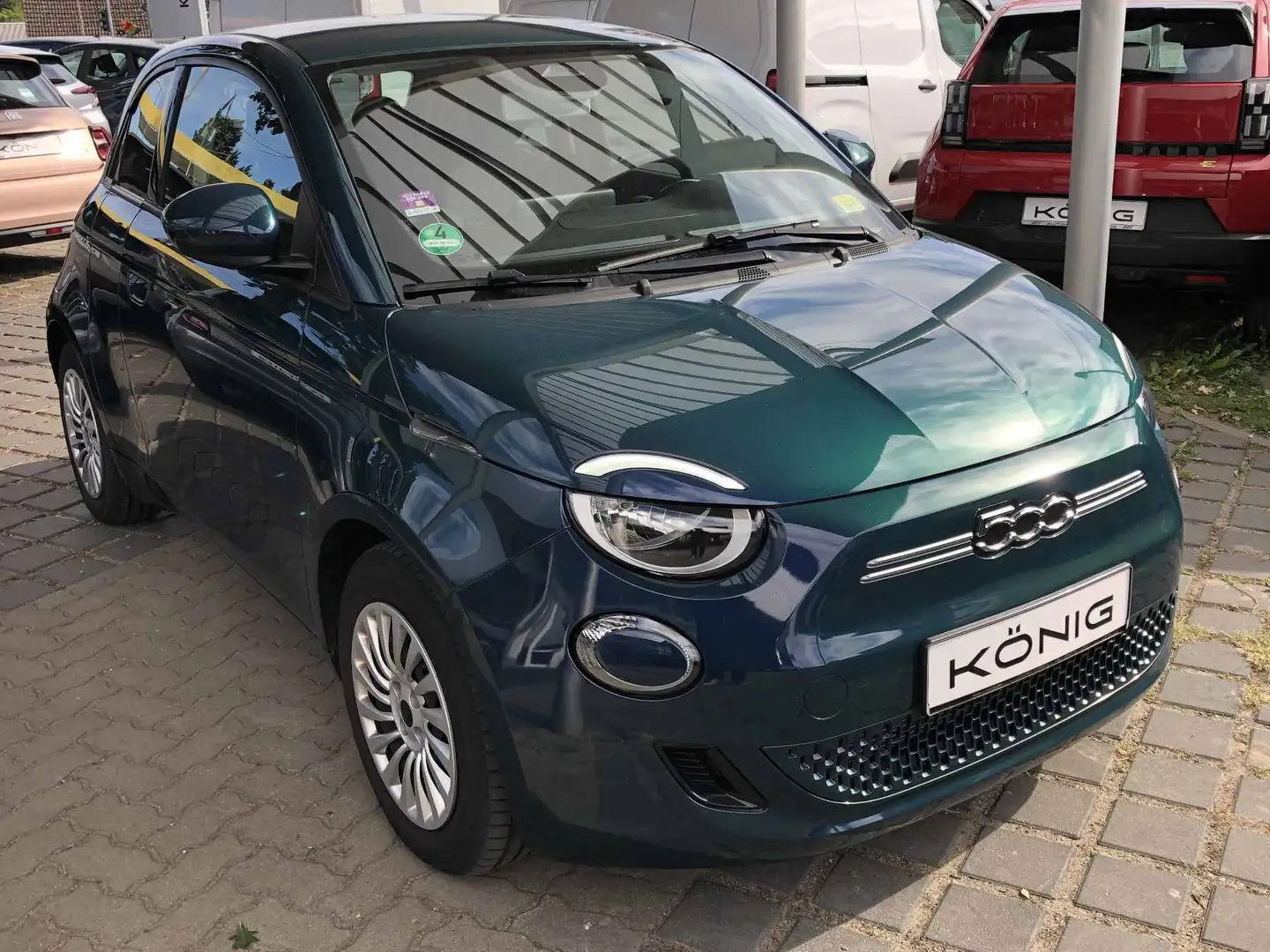 Fiat 500e 3+1 42 kWh Touch*Carplay*Automatik Vert - 2