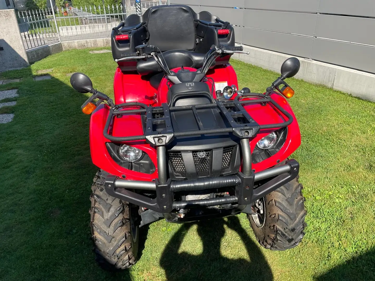 Yamaha Grizzly 660 quad Rosso - 1