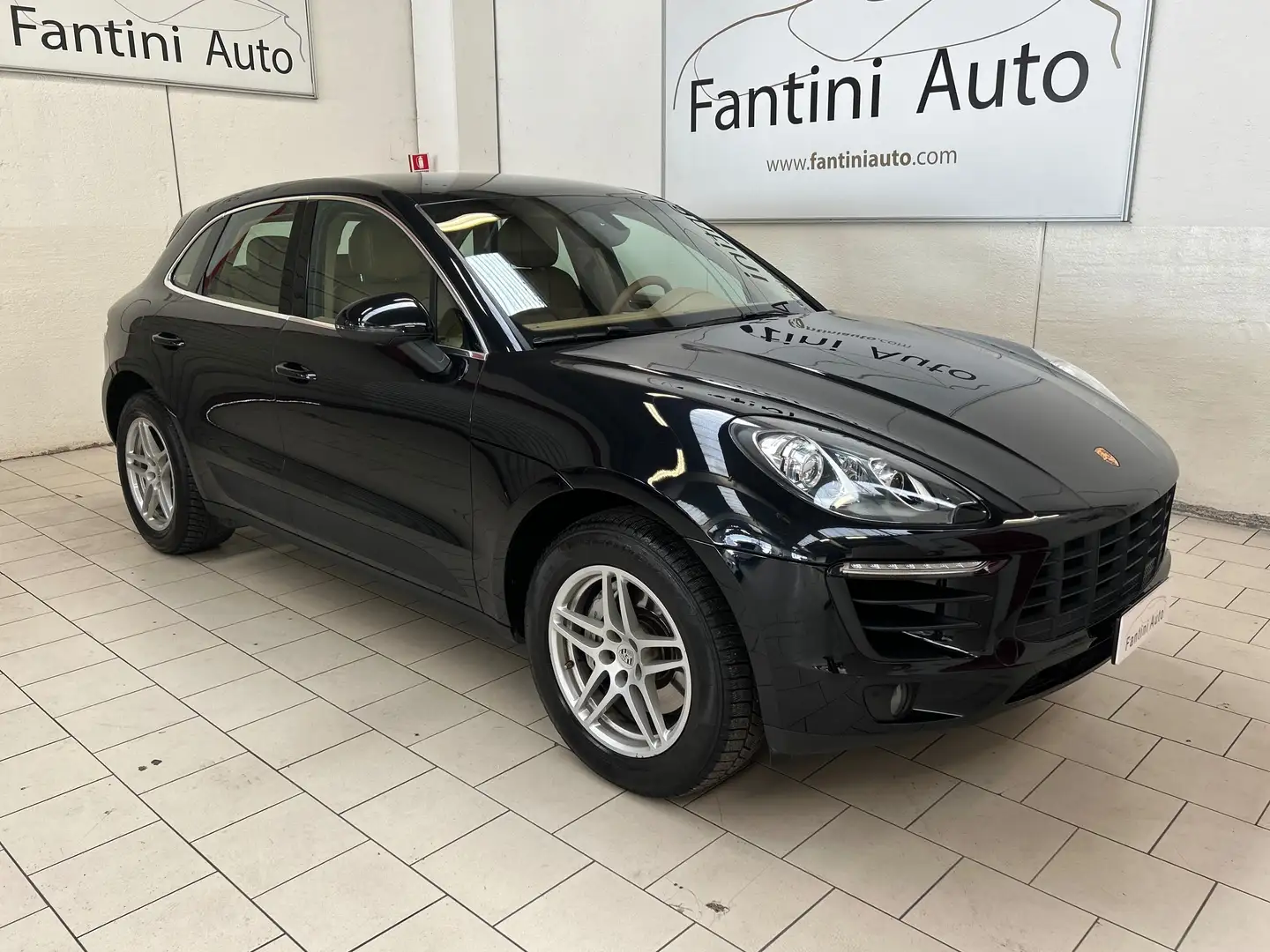 Porsche Macan Macan 3.0 S 340cv NAVI PELLE GARANZIA 12 MESI Czarny - 1