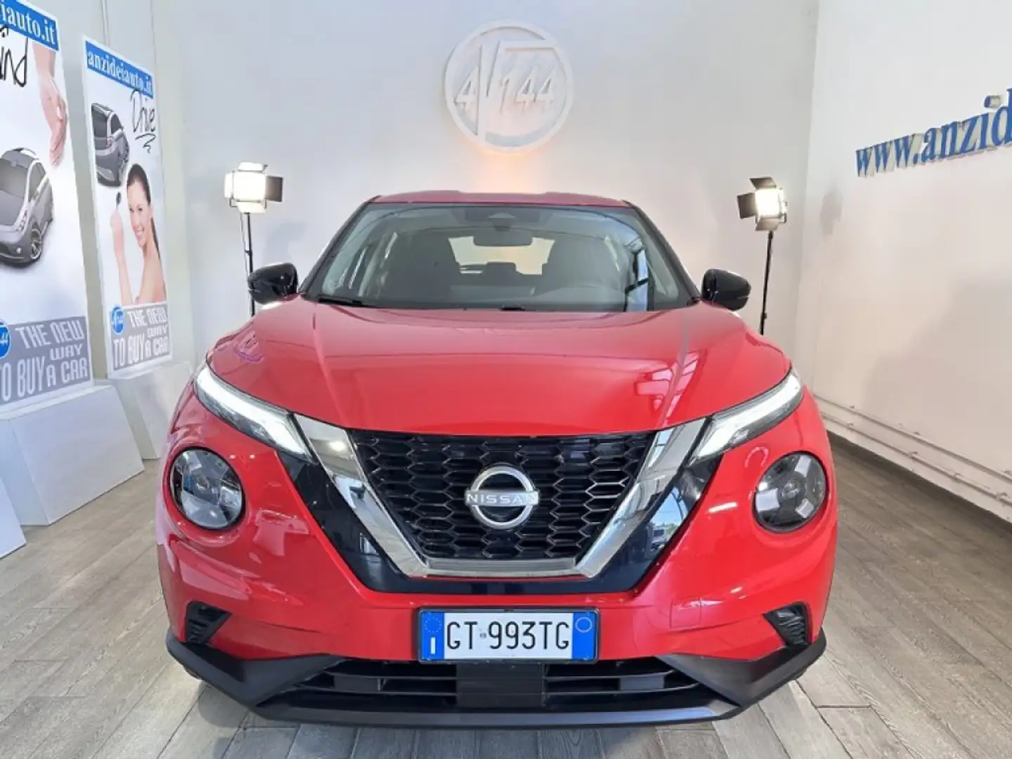 Nissan Juke 1.0 DIG-T 114 CV Acenta Rouge - 2