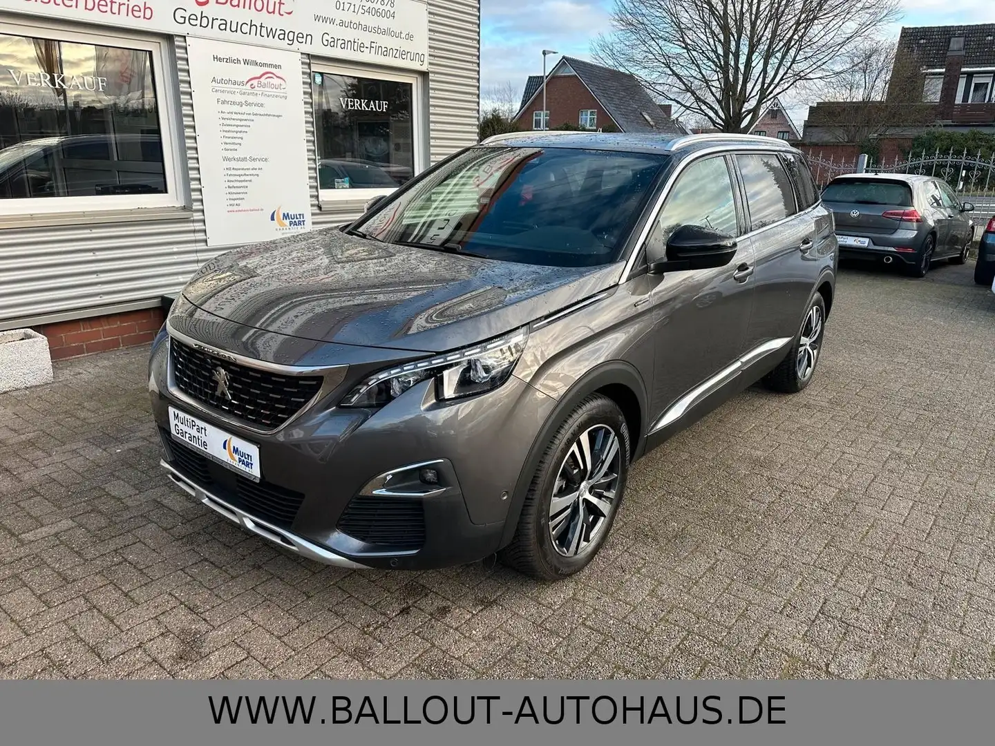 Peugeot 5008 Allure*2.HAND*GT-LINE*7.SITZER*EURO6 Silber - 2