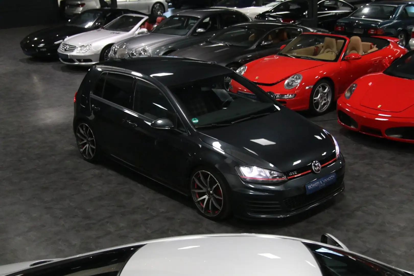 Volkswagen Golf VII GTI 2.0 TSI BMT Navi Bi-Xenon Gris - 2