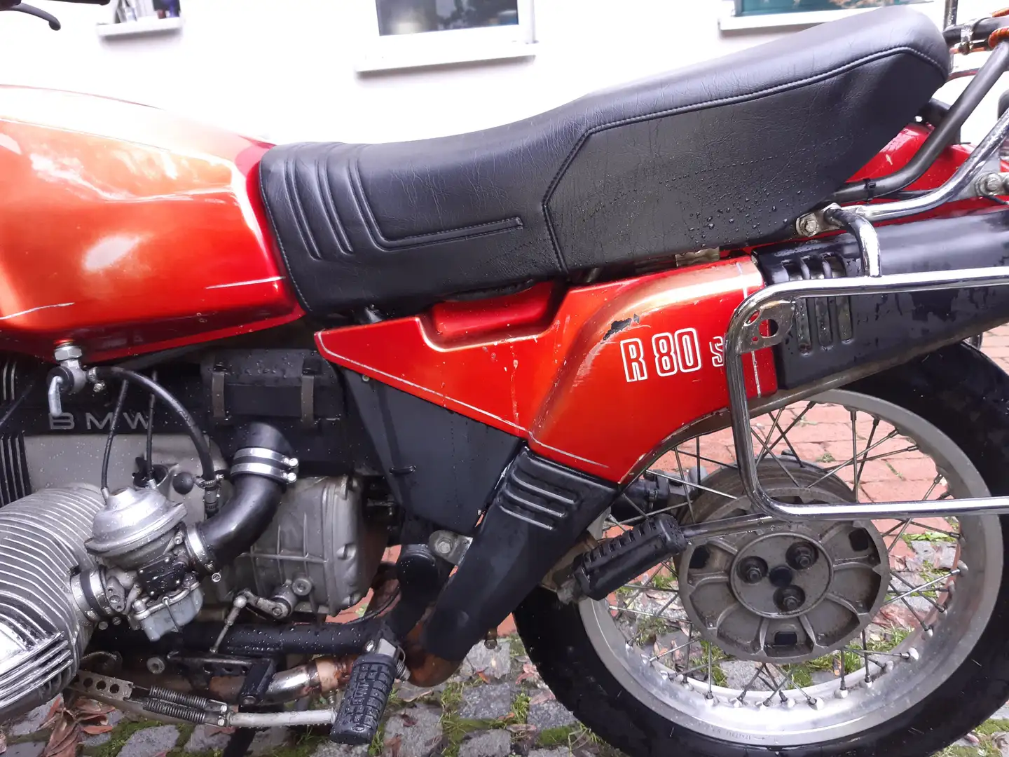 BMW R 80 ST Red - 2