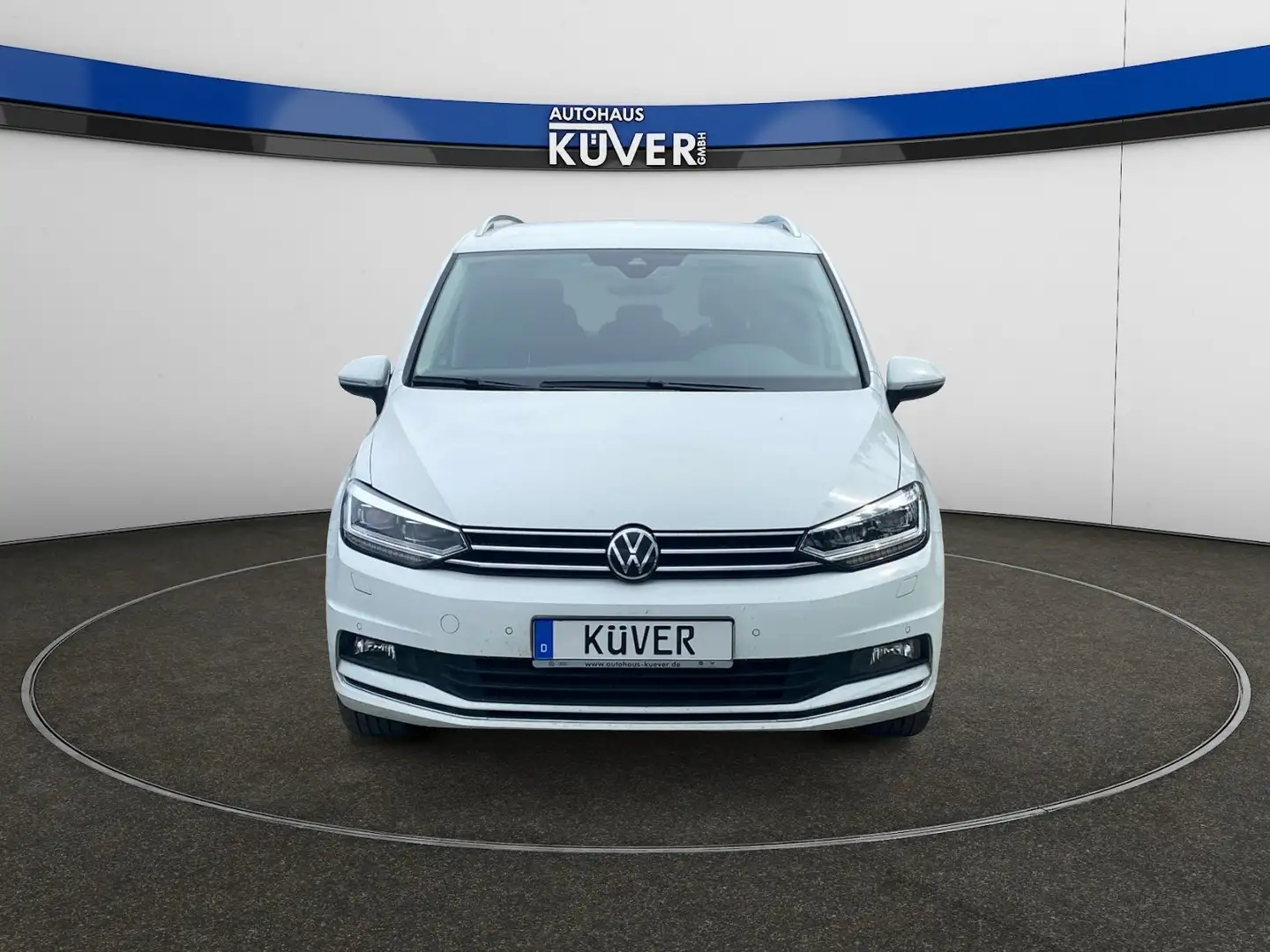 Volkswagen Touran Highline 1.5 TSI DSG Navi+ACC+AHK+Shzg. Weiß - 2