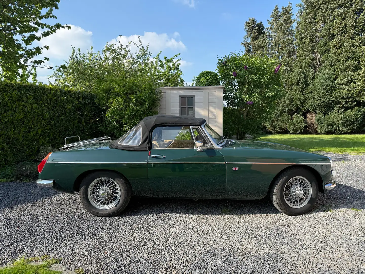 MG MGB overdrive Зелений - 1