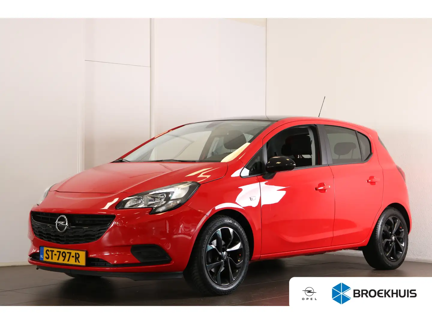 Opel Corsa 1.4 Black Edition | Apple Carplay | Climate Contro Rouge - 1