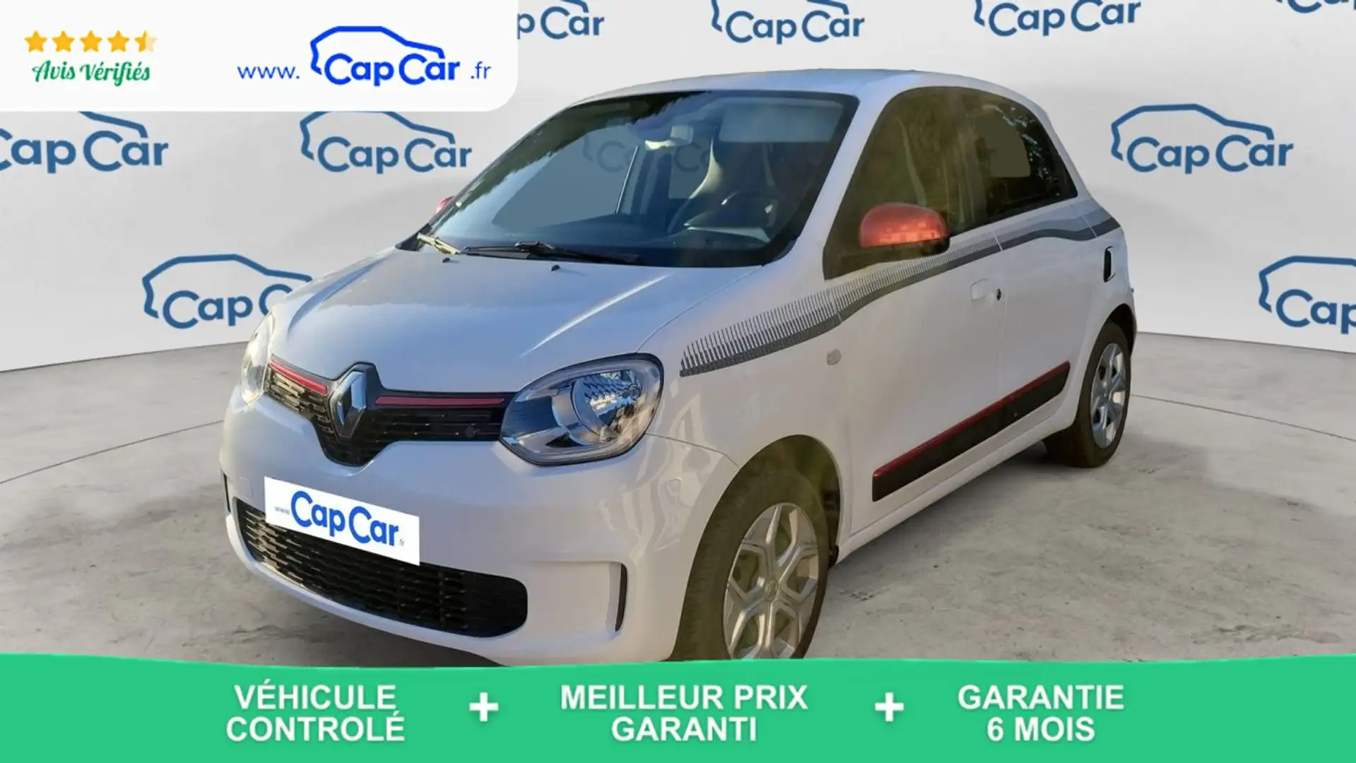 Renault Twingo 1.0 SCe 75 Zen Alb - 1