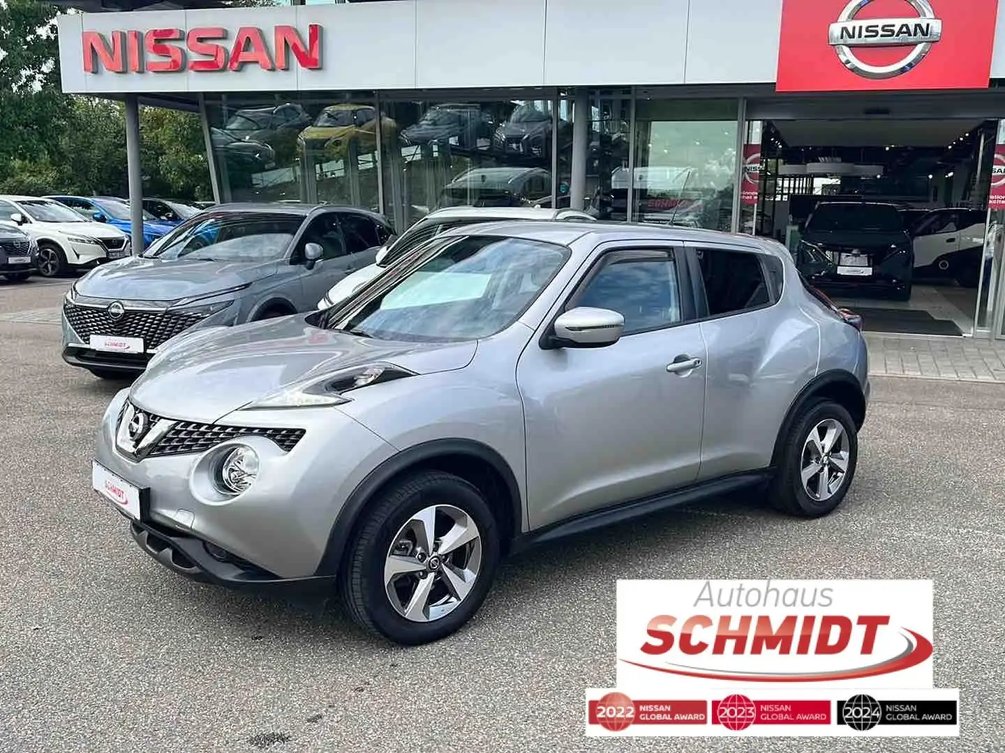 Nissan Juke 1.5 dCi Acenta Navi/Kamera Zilver - 1