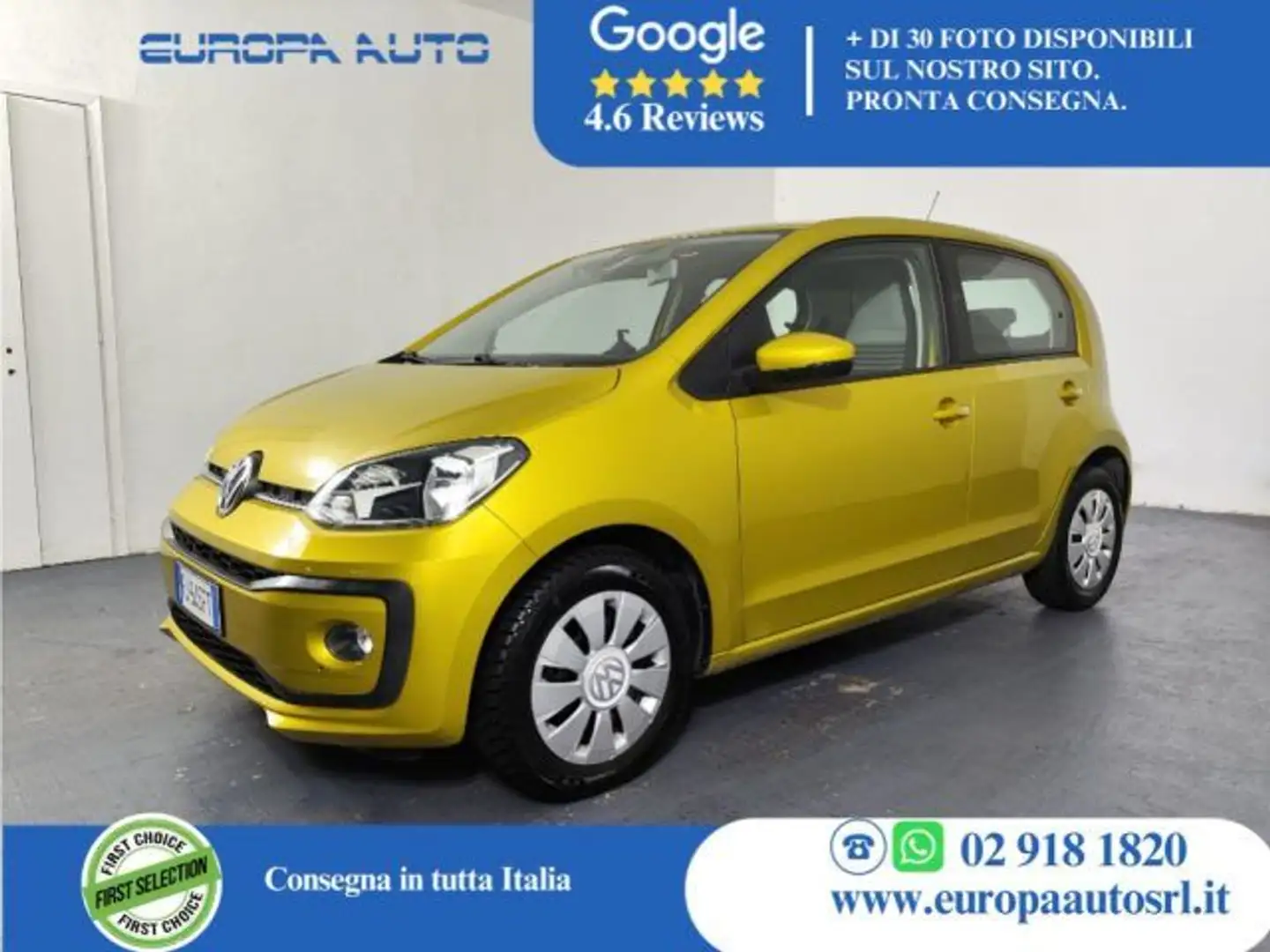 Volkswagen up! 1.0 5p. move up! BlueMotion Technology ASG Oro - 1