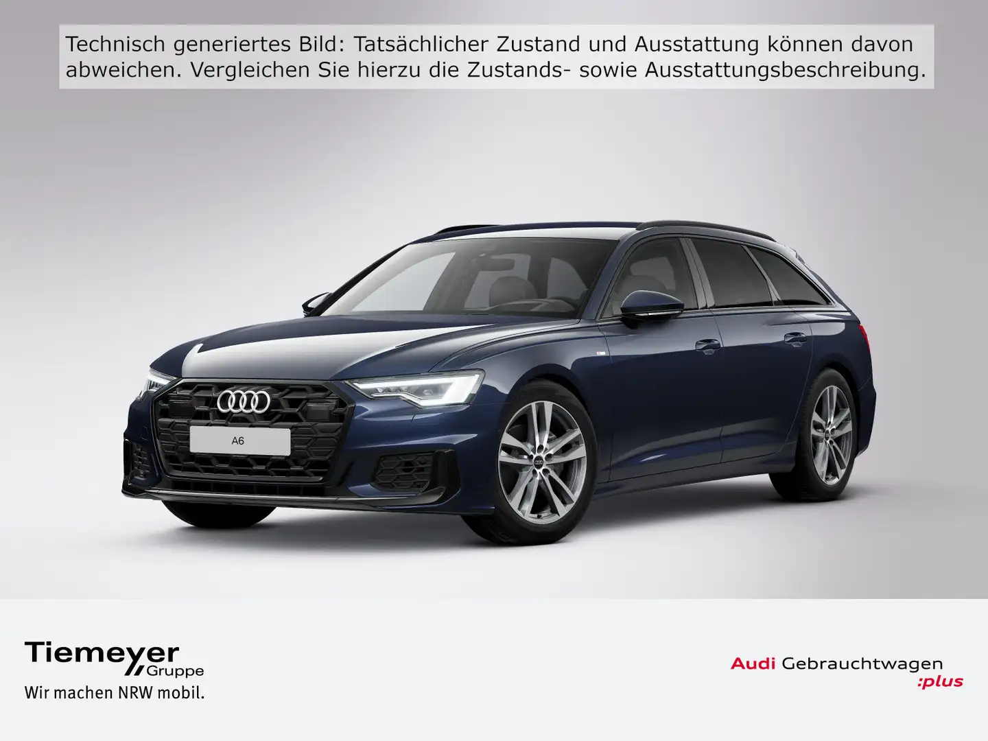 Audi A6 40 TDI S LINE LM19 OPTIK-PKT MATRIX MEM Blau - 1